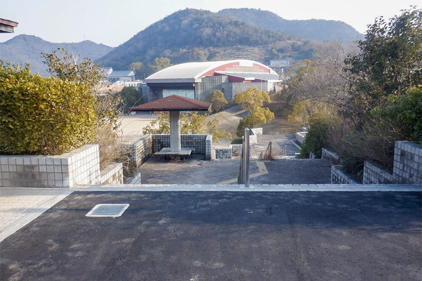 勤労福祉センター解体工事 解体完了後の現場状況 兵庫県西脇市